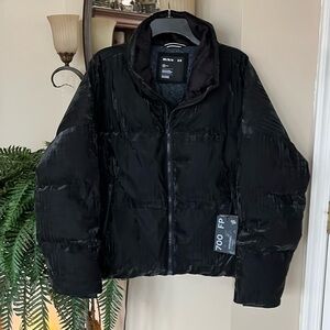 Brand New Under Armour Coldgear Infrared 700 FP Feather Down Black Zip Jacket